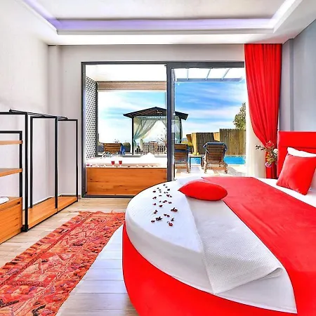 İslamlar 2 Bedroom Secluded With Private Pool Hot Tub * Kalkan